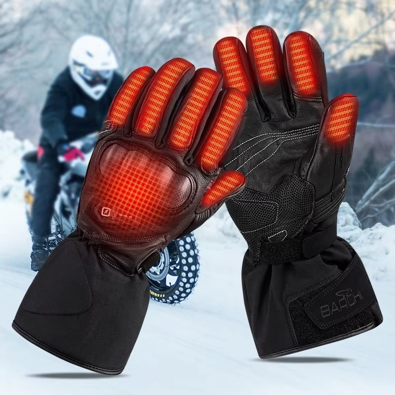 Heated Gloves Electric - Зимние беспроводные водонепроницаемые электрические перчатки с