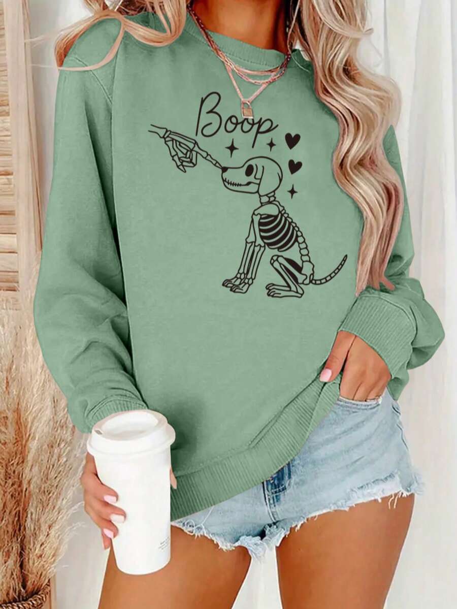 Женский свитшот с принтом в ви – обзор и цена Winter Clothing Gift Ideas