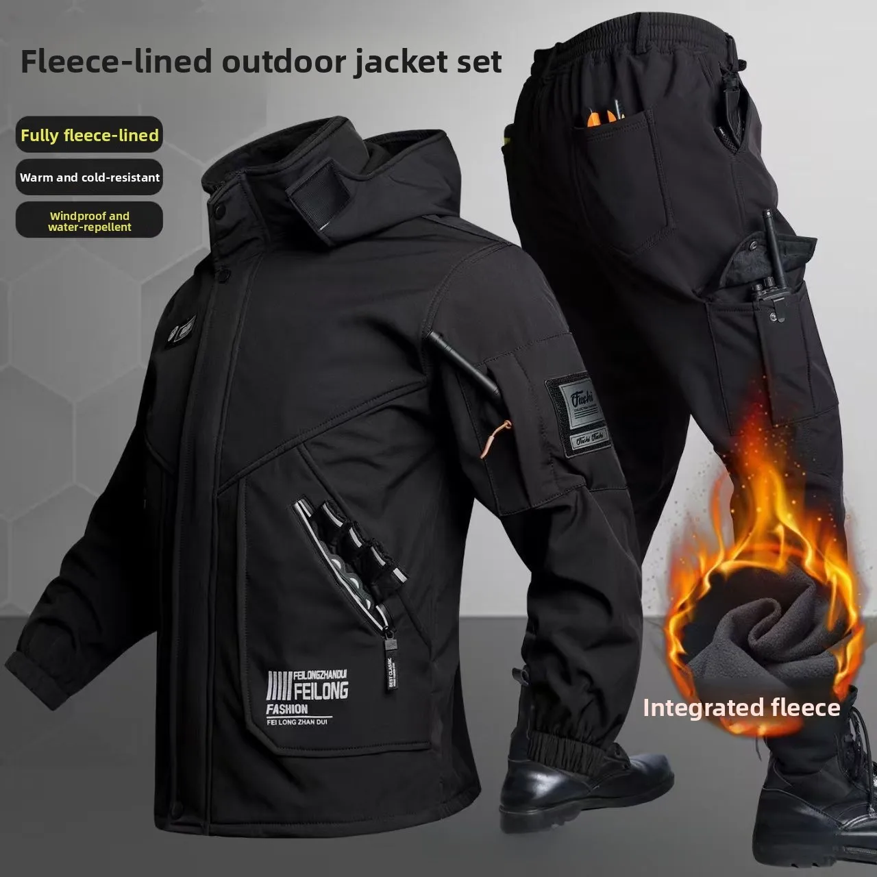 Утепленный флисовый комплект о – обзор и цена Winter Clothing Pk