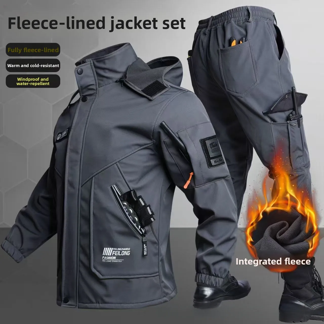 Утепленный флисовый комплект о – обзор и цена Winter Clothing Pk